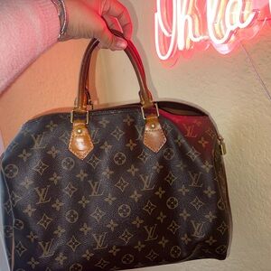 Louis Vuitton Brown Monogram Satchel